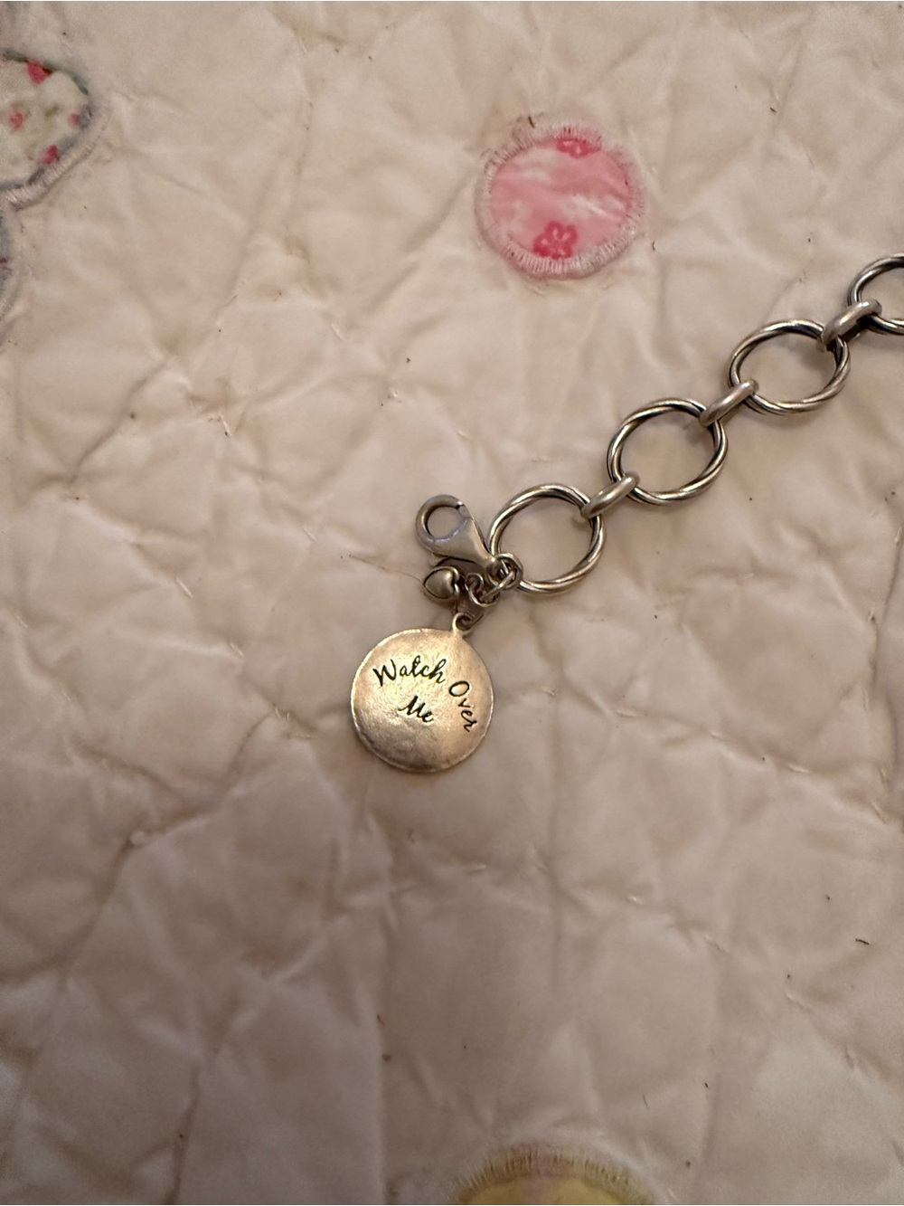 Silpada Guardian Angel Watch Over Me Bracelet - Picture 2 of 3